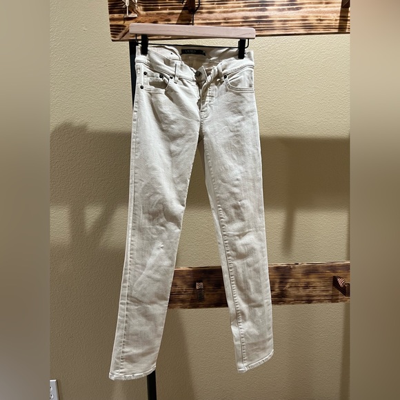 Lauren Ralph Lauren Modern Straight Jeans Size 0 - Picture 2 of 6